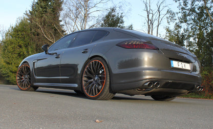Porsche Panamera 3,6l Endschalldämpfer rechts/links - 2x115x85 Typ 44 rechts/links