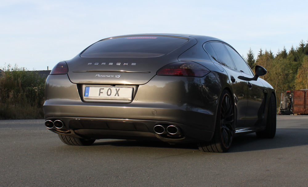 Porsche Panamera 3,6l Endschalldämpfer rechts/links - 2x115x85 Typ 44 rechts/links