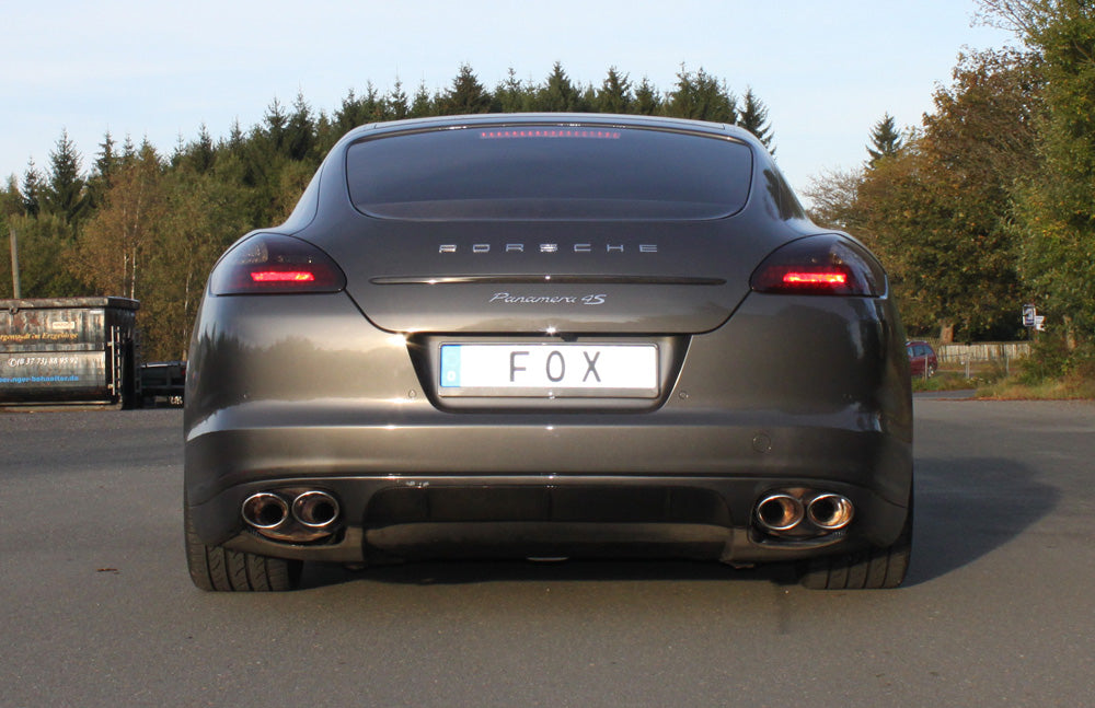 Porsche Panamera 4,8l Endschalldämpfer rechts/links - 2x115x85 Typ 44 rechts/links