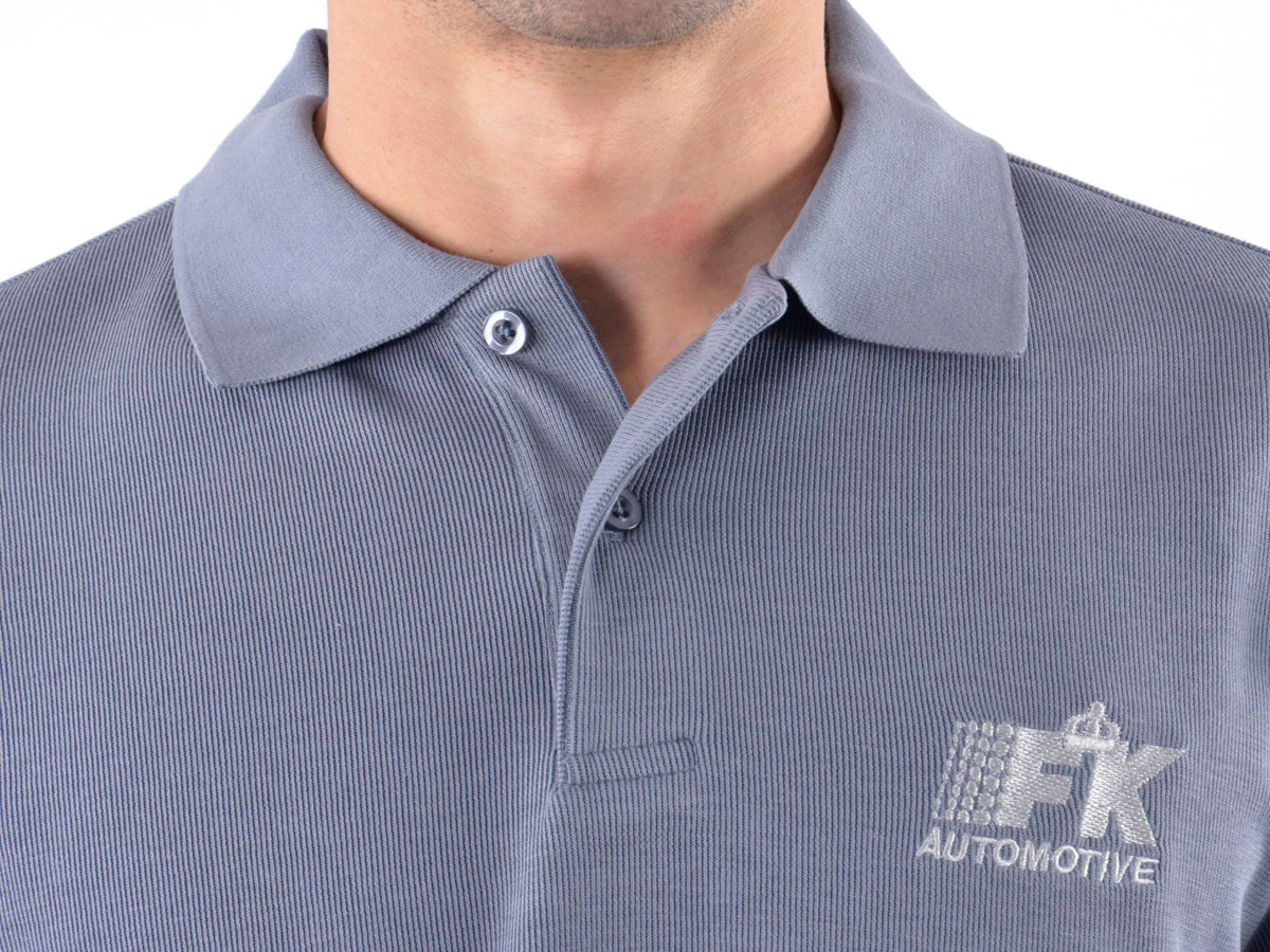 Poloshirt, Polo, Shirt, Top Modern, Klasse Design, grau Größe M
