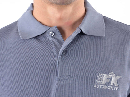 Poloshirt, Polo, Shirt, Top Modern, Klasse Design, grau Größe M