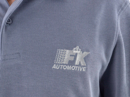 Poloshirt, Polo, Shirt, Top Modern, Klasse Design, grau Größe M