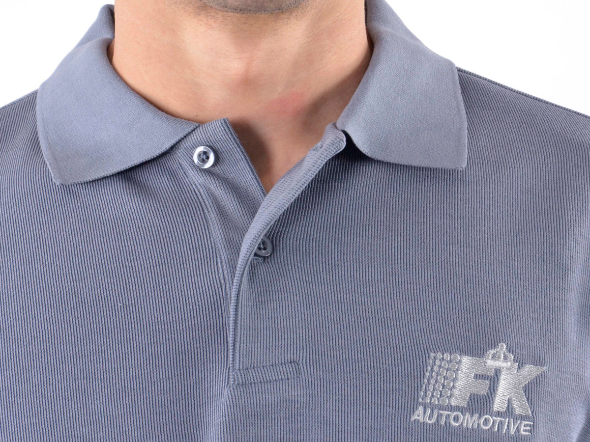 Poloshirt, Polo, Shirt, Top Modern, Klasse Design, grau Größe S