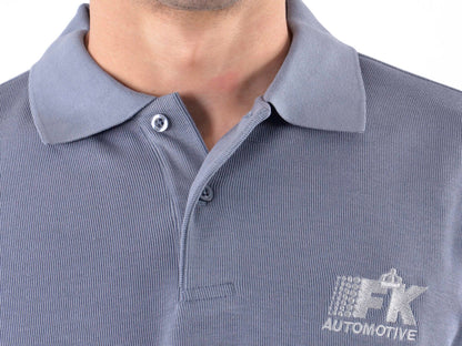 Poloshirt, Polo, Shirt, Top Modern, Klasse Design, grau Größe S