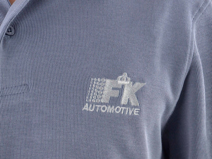 Poloshirt, Polo, Shirt, Top Modern, Klasse Design, grau Größe S