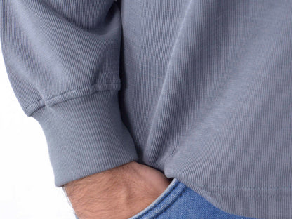 Poloshirt, Polo, Shirt, Top Modern, Klasse Design, grau Größe S