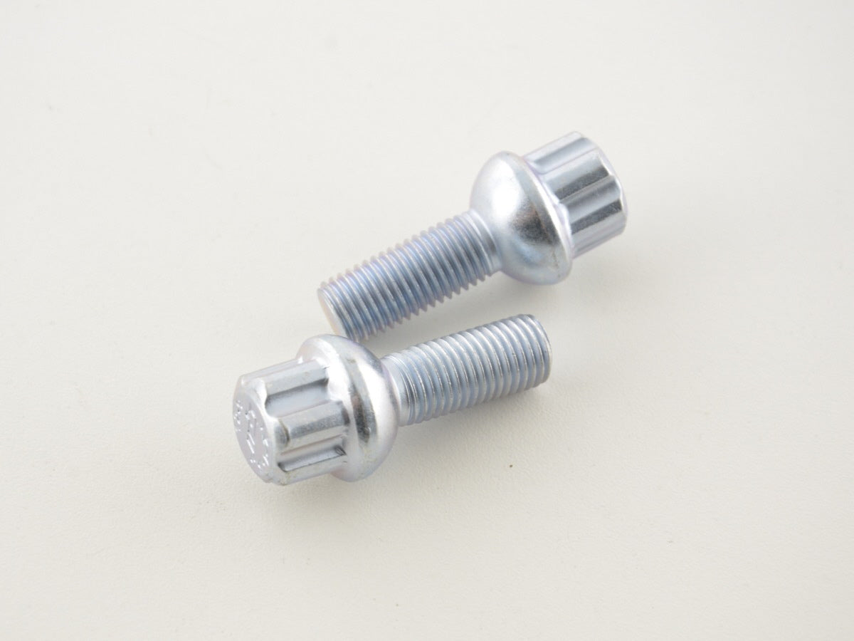 Radschrauben Set (10 Stk.) Schaftlänge 29mm Kugelbund silber M12x1,5