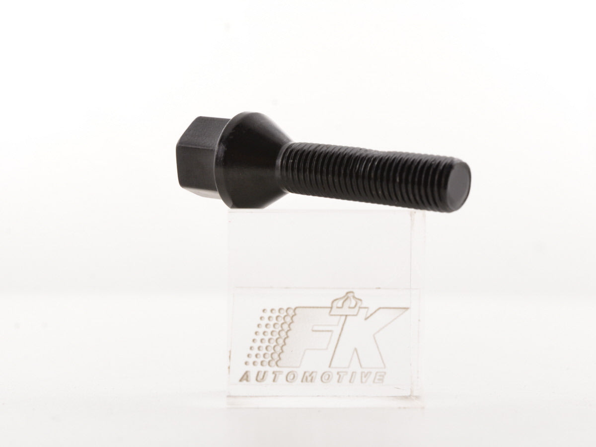 Radschrauben Set (400 Stk.) Schaftlänge 45mm Kegelbund schwarz M12x1,5