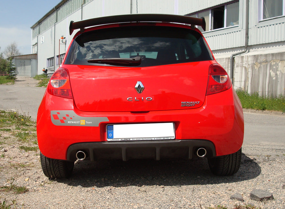 Renault Clio III B Sport Endschalldämpfer quer Ausgang rechts/links - 1x76 Typ 17 rechts/links