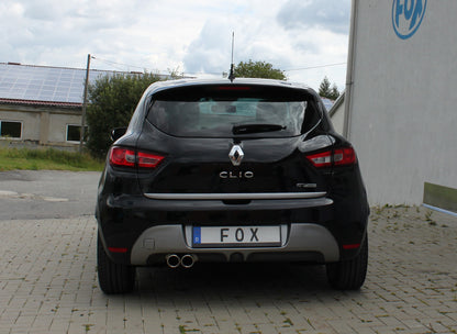 Renault Clio IV GT Endschalldämpfer - 2x76 Typ 16