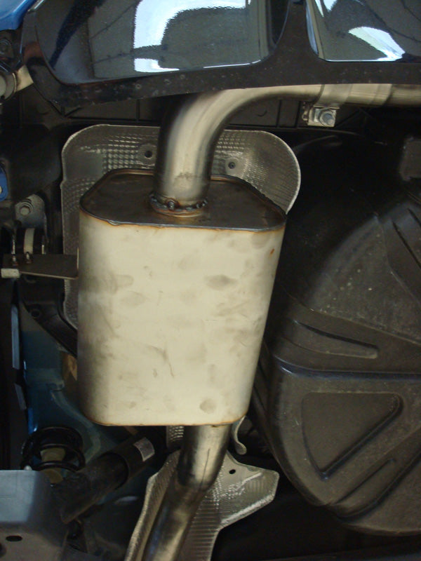 Renault Megane III Coupe Endschalldämpfer - 1x70 Typ 10 nicht sichtbar