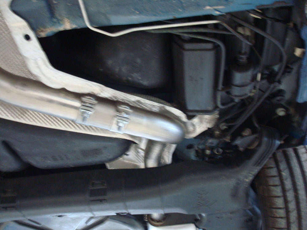 Renault Megane III Coupe Endschalldämpfer - 1x70 Typ 10 nicht sichtbar