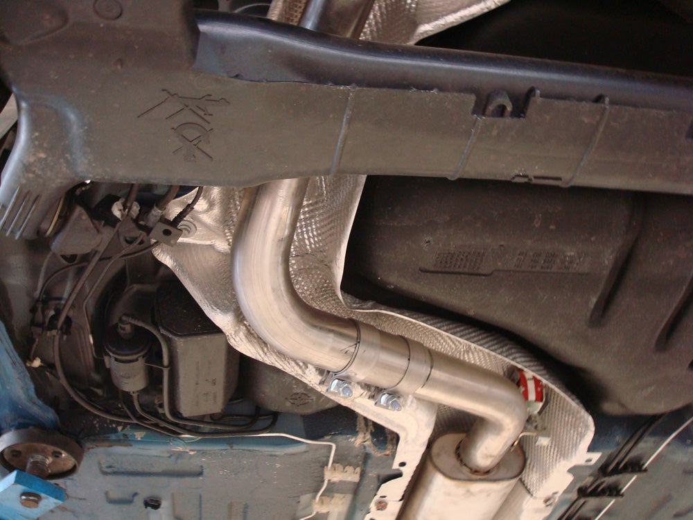 Renault Megane III Coupe Endschalldämpfer - 1x70 Typ 10 nicht sichtbar