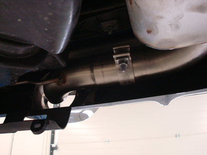 Renault Megane III Coupe Endschalldämpfer - 1x70 Typ 10 nicht sichtbar