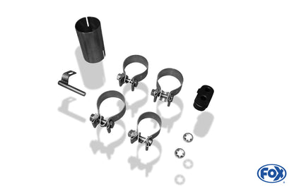 Renault Megane IV GT Endschalldämpfer - 1x50 Typ 10 nicht sichtbar rechts/links