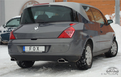 Renault Avantime Endschalldämpfer quer Ausgang rechts/links - 145x65 Typ 59 rechts/links