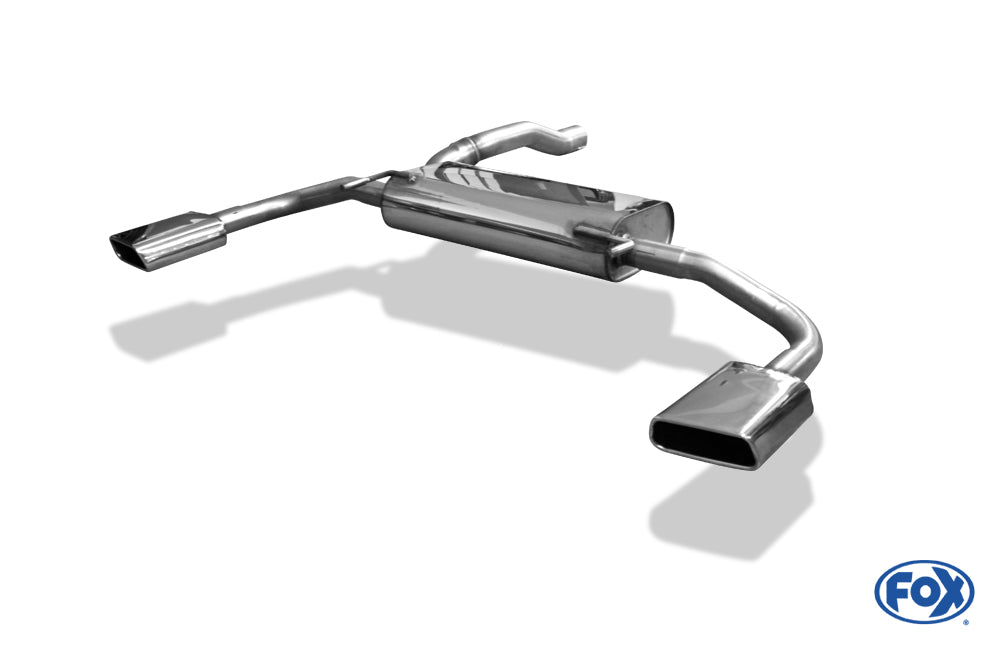 Renault Avantime Endschalldämpfer quer Ausgang rechts/links - 145x65 Typ 59 rechts/links