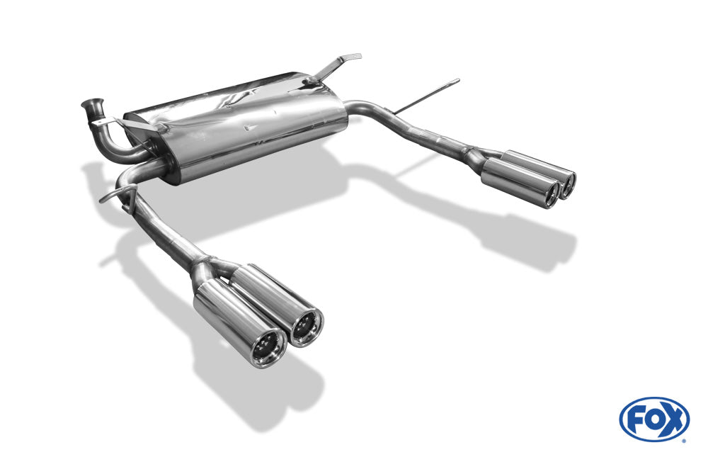 Renault Laguna II K74 - Grandtour Endschalldämpfer Ausgang rechts/links  - 2x80 Typ 13 rechts/links