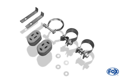 Renault Laguna II K74 - Grandtour Endschalldämpfer Ausgang rechts/links  - 2x80 Typ 13 rechts/links