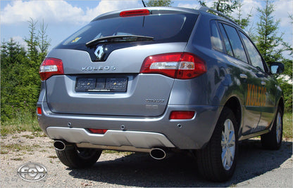 Renault Koleos Diesel Endschalldämpfer quer Ausgang rechts/links - 140x90 Typ 44 rechts/links
