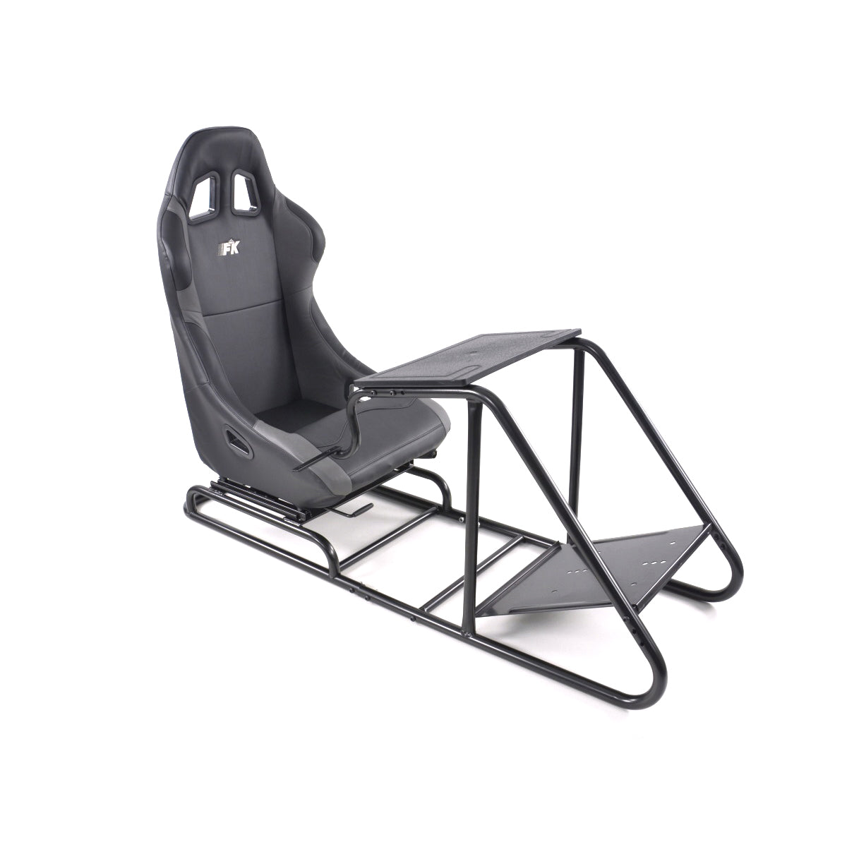 FK Gamesitz Spielsitz Rennsimulator eGaming Seats Estoril schwarz/grau