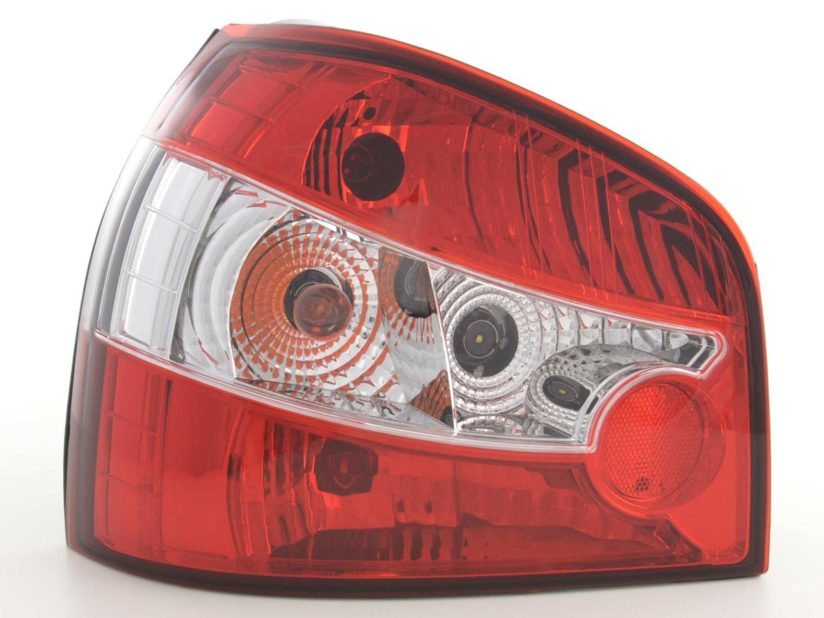 Rückleuchten Set Audi A3 Typ 8L Bj. 96-00, rot/klar