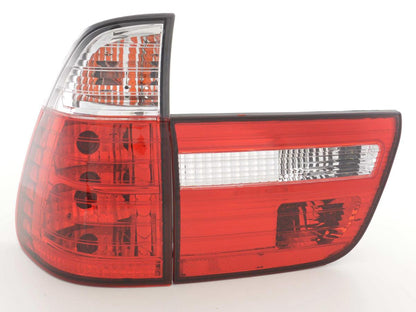 Rückleuchten Set BMW X5 Typ E53 Z33 Bj. 98-03 rot/weiß