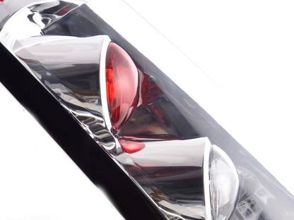 Rückleuchten Set Ford Fiesta Typ JH1 JD3 3-tr. Bj. 02-05 chrom