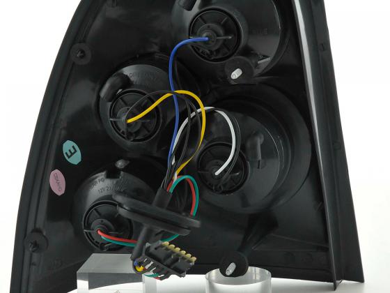 Rückleuchten Set Opel Astra G Coupe/Cabrio Bj. 98-03 schwarz