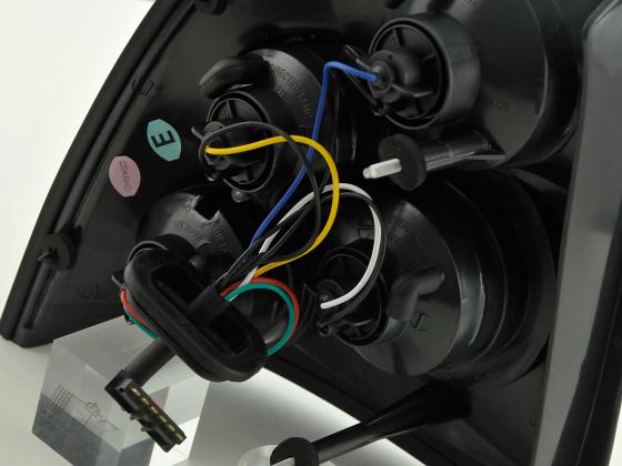 Rückleuchten Set Opel Astra G Coupe/Cabrio Bj. 98-03 schwarz