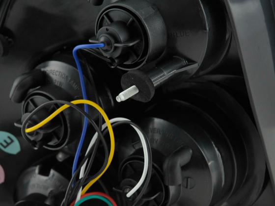 Rückleuchten Set Opel Astra G Coupe/Cabrio Bj. 98-03 schwarz