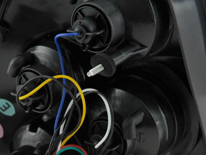 Rückleuchten Set Opel Astra G Coupe/Cabrio Bj. 98-03 schwarz