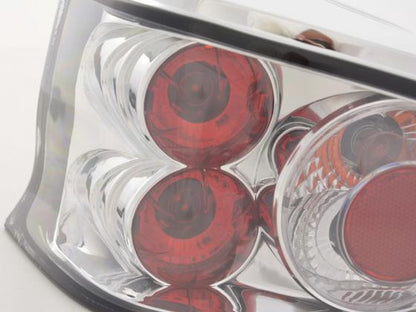 Rückleuchten Set Peugeot 106 Typ 1C 1A Bj. 96-03 chrom