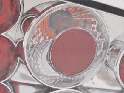 Rückleuchten Set Peugeot 106 Typ 1C 1A Bj. 96-03 chrom