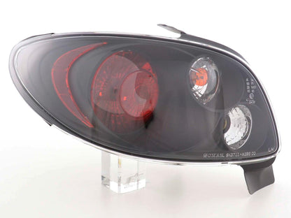 Rückleuchten Set Peugeot 206  98 - schwarz
