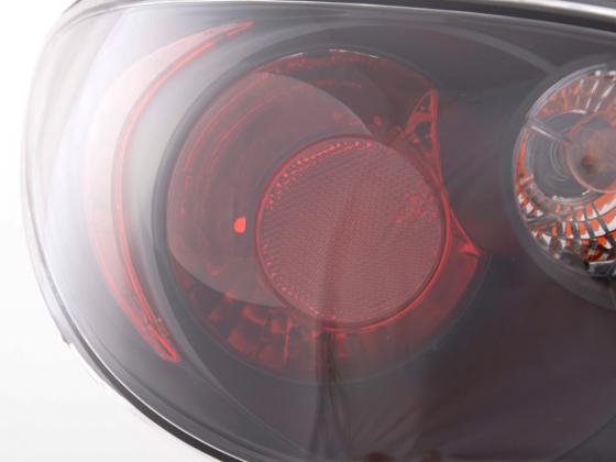 Rückleuchten Set Peugeot 206  98 - schwarz