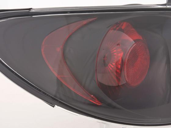 Rückleuchten Set Peugeot 206  98 - schwarz