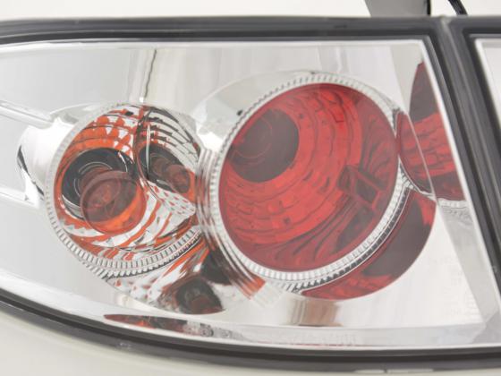 Rückleuchten Set Seat Ibiza Typ 6L Bj. 02-08 chrom