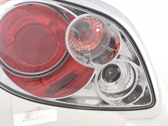 Rückleuchten Set Peugeot 206 CC Typ 2***  99-06 chrom