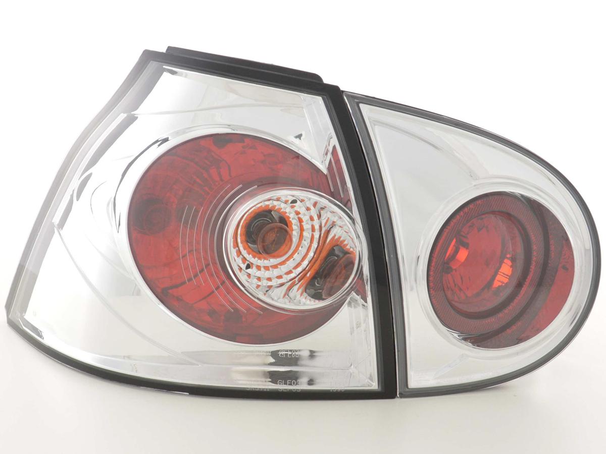Rückleuchten Set VW Golf 5 Typ 1K  03-08 chrom