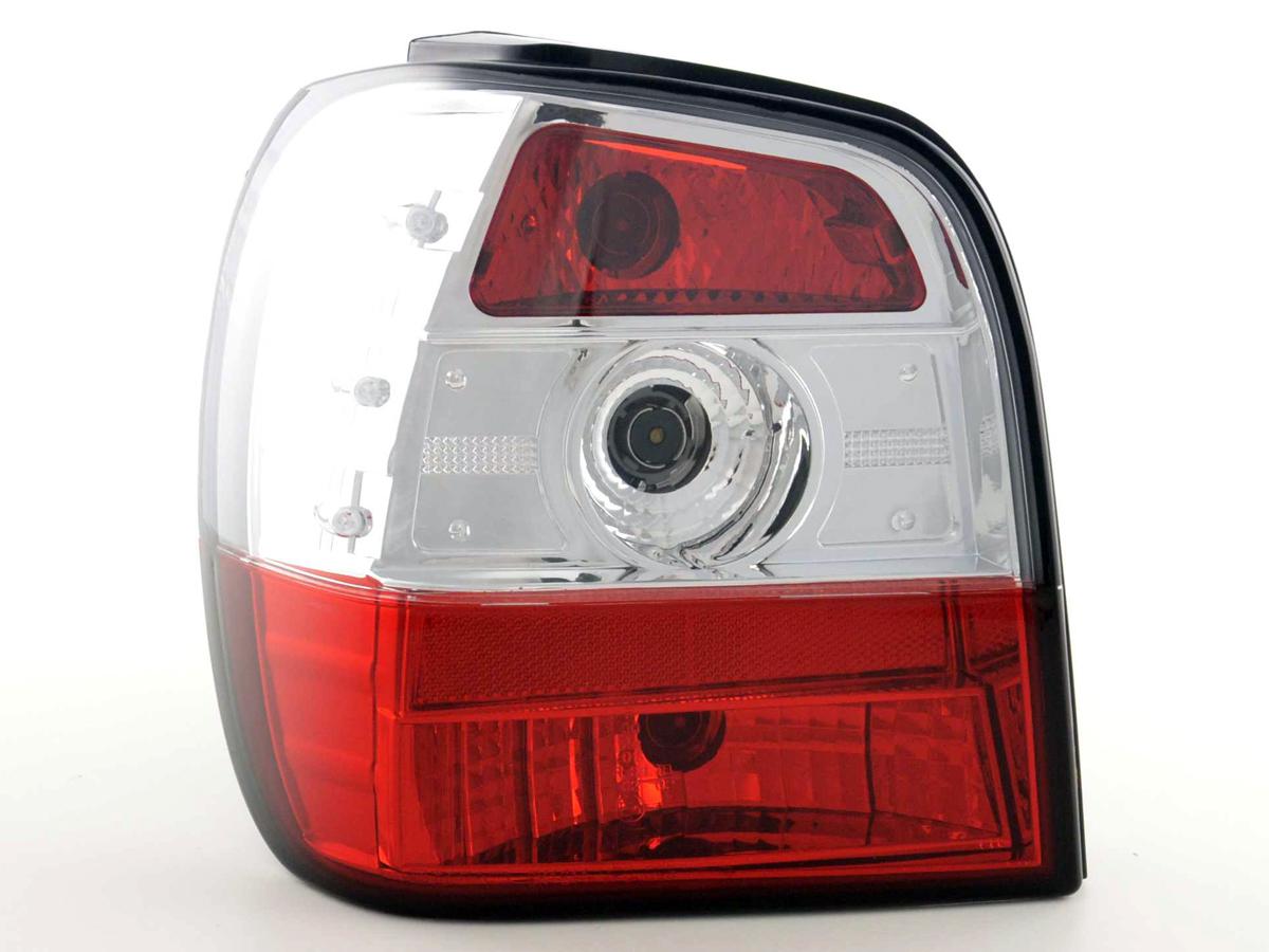Rückleuchten Set VW Polo Typ 6N Bj. 95-98, rot/klar
