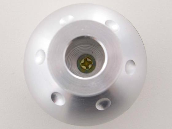 Schaltknauf Aluminium mit Kristallen, Oberfläche chrom