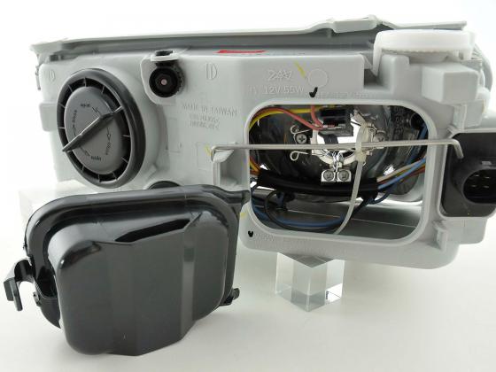 Scheinwerfer Set Angel Eyes VW Passat Typ 35i Bj. 93-96 schwarz