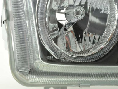 Scheinwerfer Set Angel Eyes VW Passat Typ 35i Bj. 93-96 schwarz