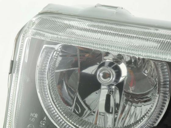 Scheinwerfer Set Angel Eyes VW Passat Typ 35i Bj. 93-96 schwarz