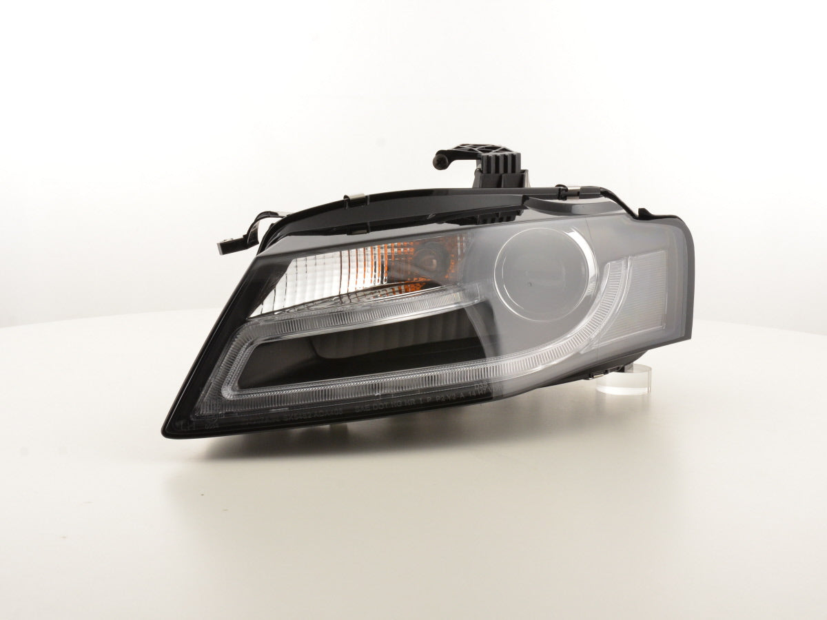 Scheinwerfer Set Xenon Daylight LED Tagfahrlicht Audi A4 B8 8K Bj. 07-11 schwarz