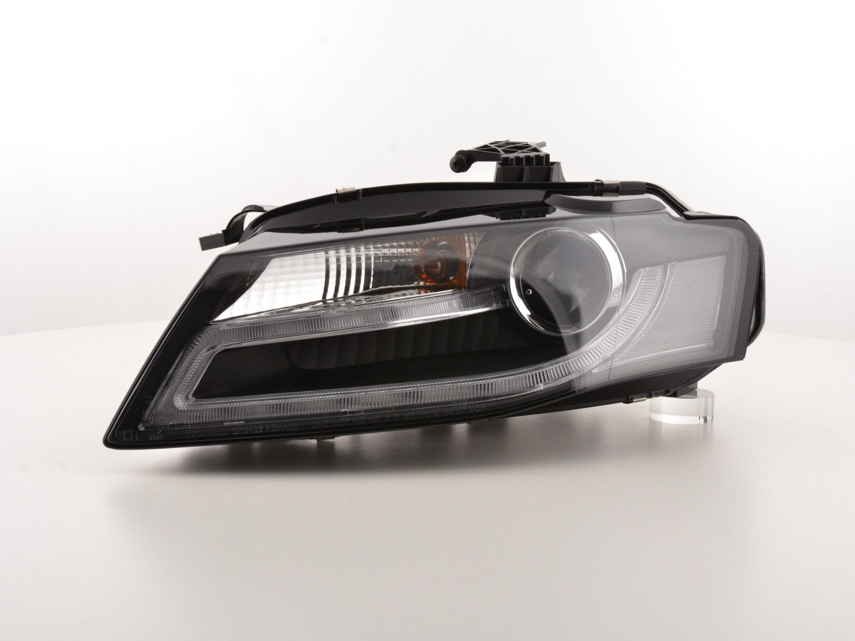 Scheinwerfer Set Daylight LED Tagfahrlicht Audi A4 ab Bj. 2008 schwarz