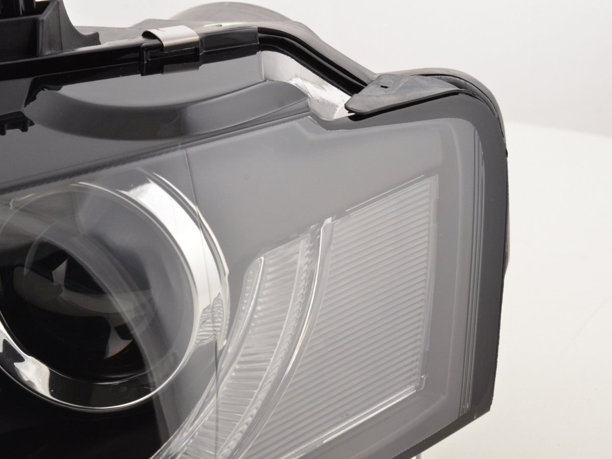 Scheinwerfer Set Daylight LED Tagfahrlicht Audi A4 ab Bj. 2008 schwarz