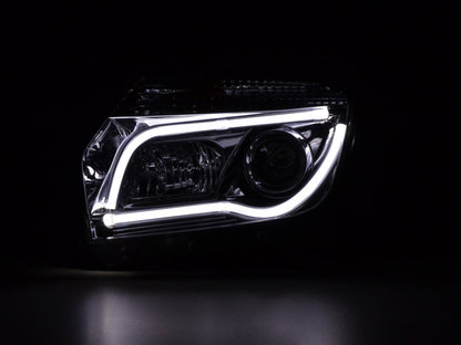 Scheinwerfer Set Daylight LED TFL-Optik Dacia Duster Bj. 10-13 chrom