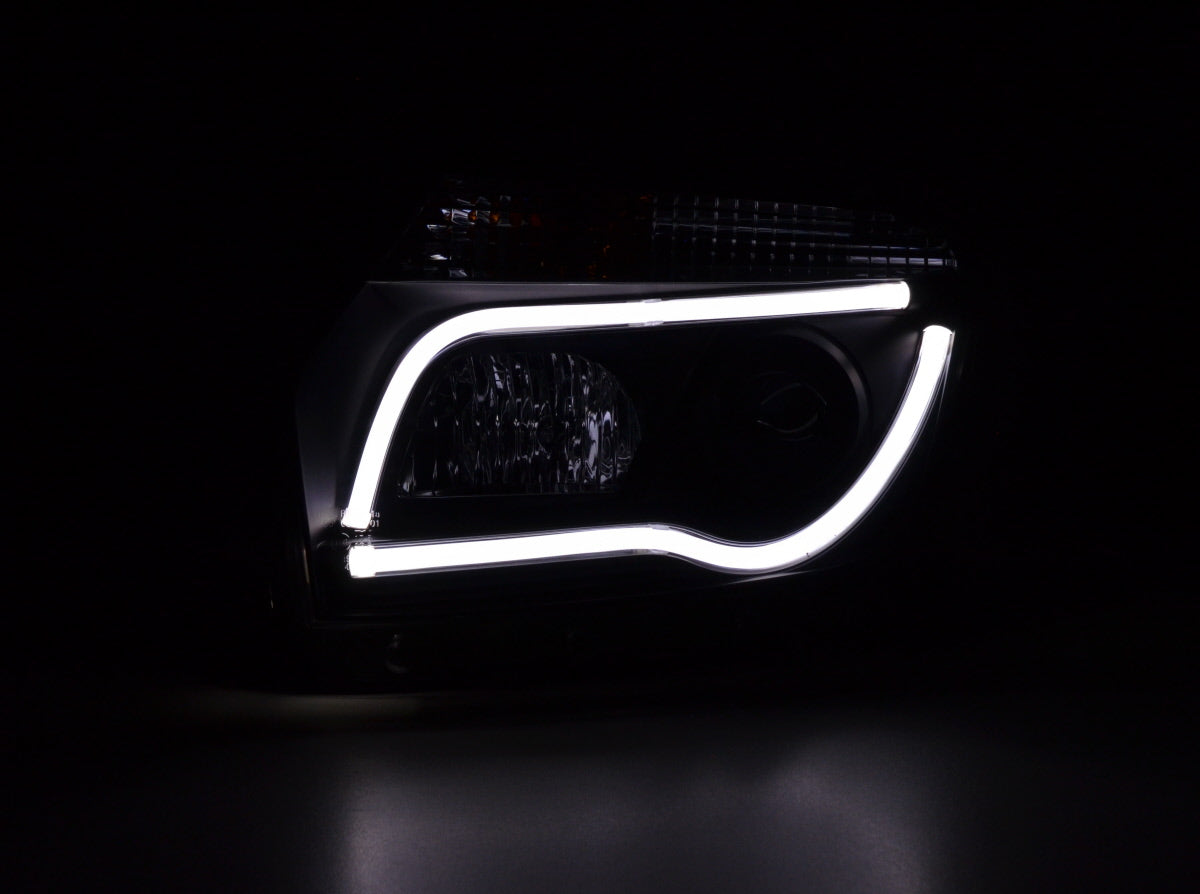 Scheinwerfer Set Daylight LED TFL-Optik Dacia Duster  10-13 schwarz